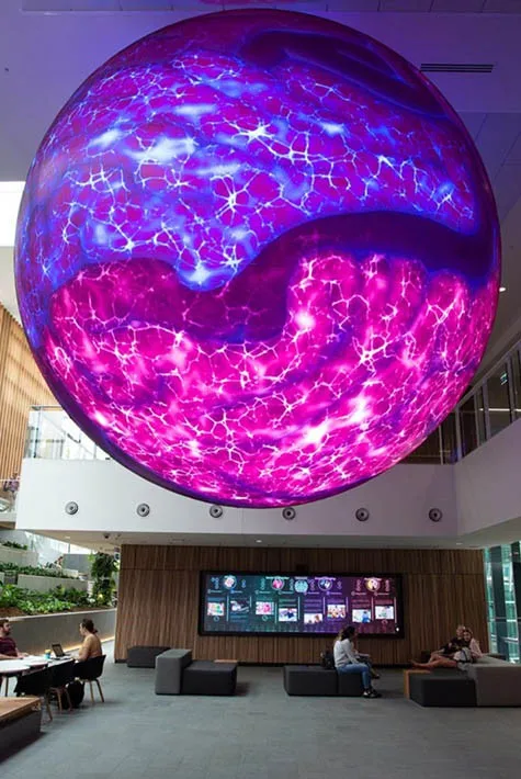 Pantalla LED Creativa