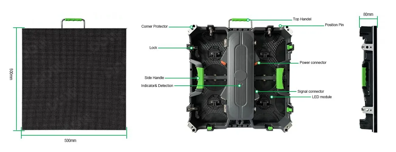 RA Series Economic Rental LED Screen