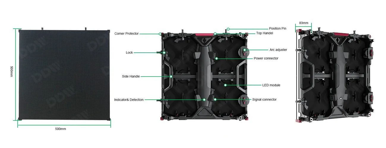 RC Series High end Rental LED Screen