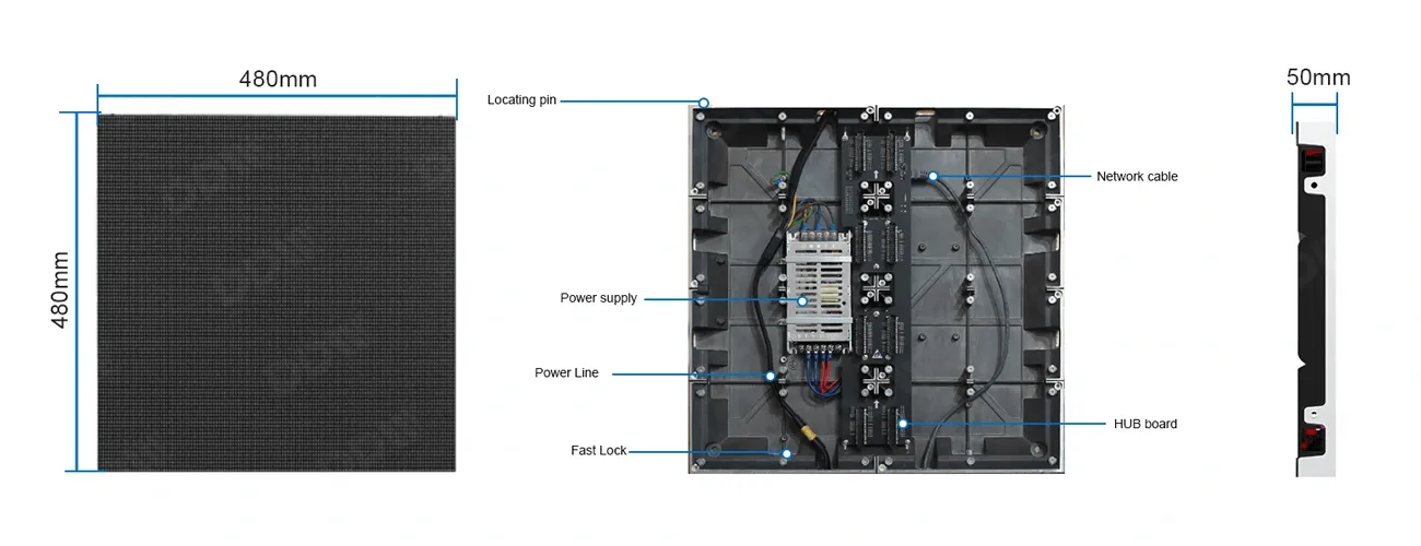 HS series Ultra fine HD LED screen