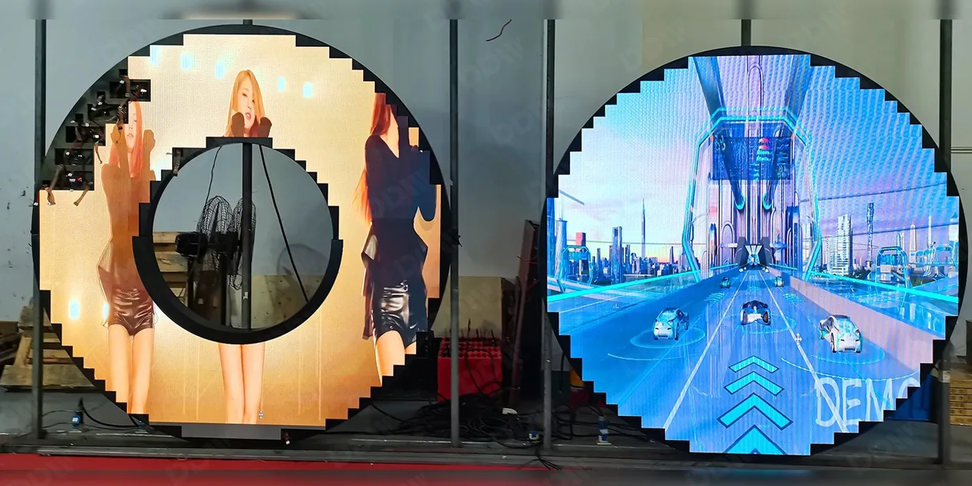RO Series Round LED screen