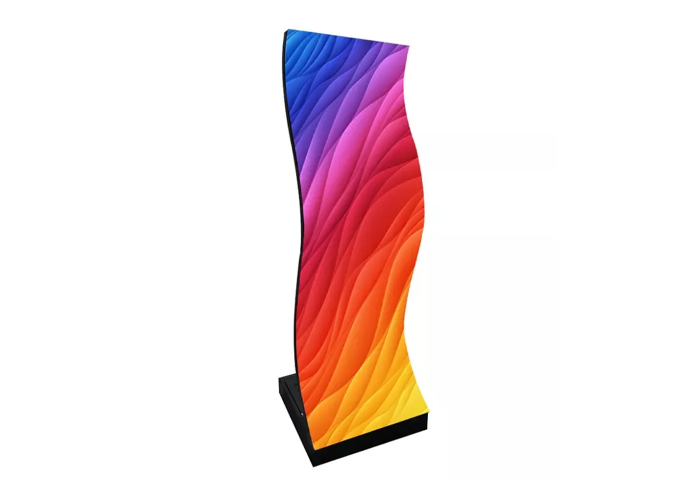 flexible led screen | foldable led display | bendable led screen - DDW ...