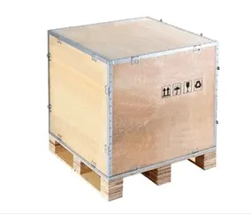 Wooden case packing