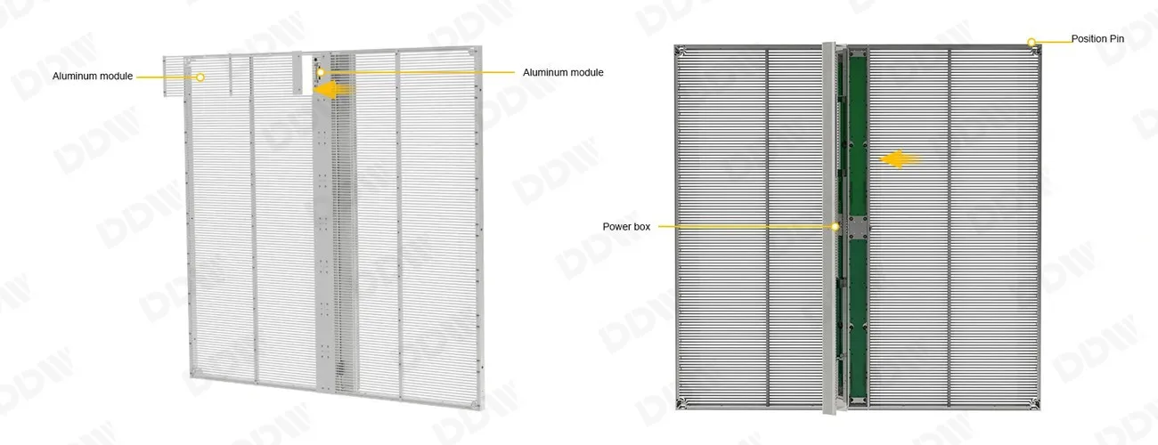 TI series  Indoor Transparent LED screen