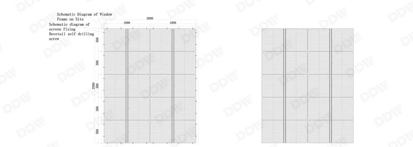TI series  Indoor Transparent LED screen