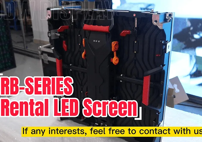  RB Series P2.976 Outdoor Quality Rental LED Screen
