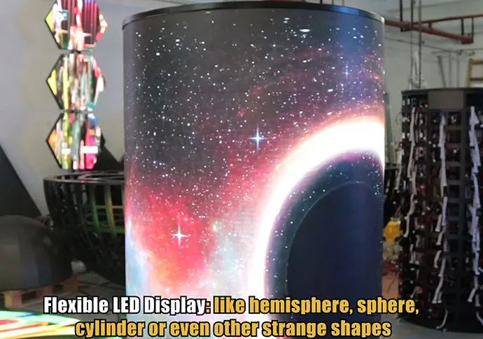 CY Series P2 Indoor Cylinder LED screen