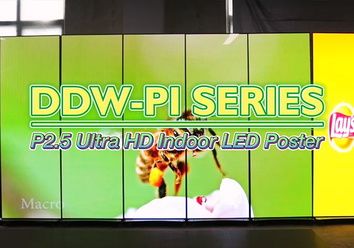 PI Series p2.5 Indoor LED Poster