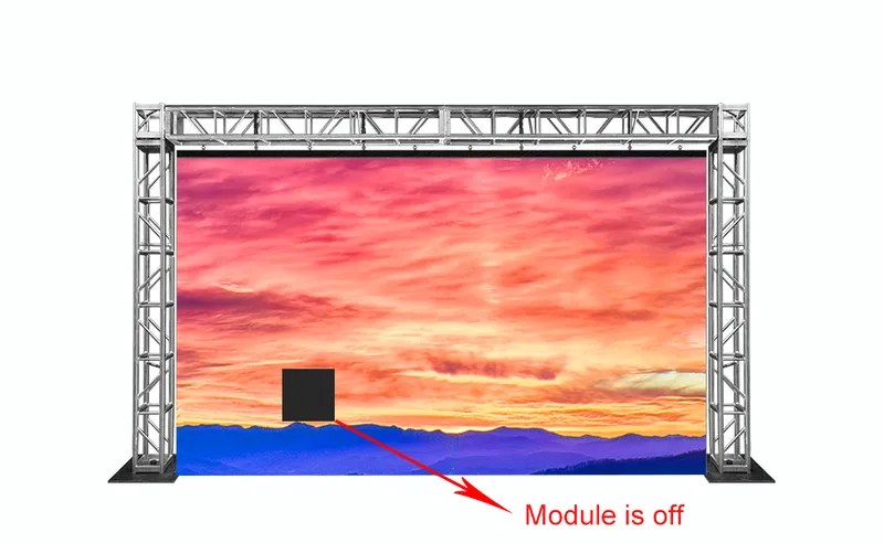 LED display failure and cause analysis