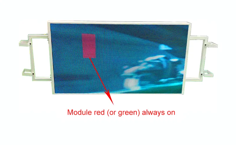 LED display failure and cause analysis