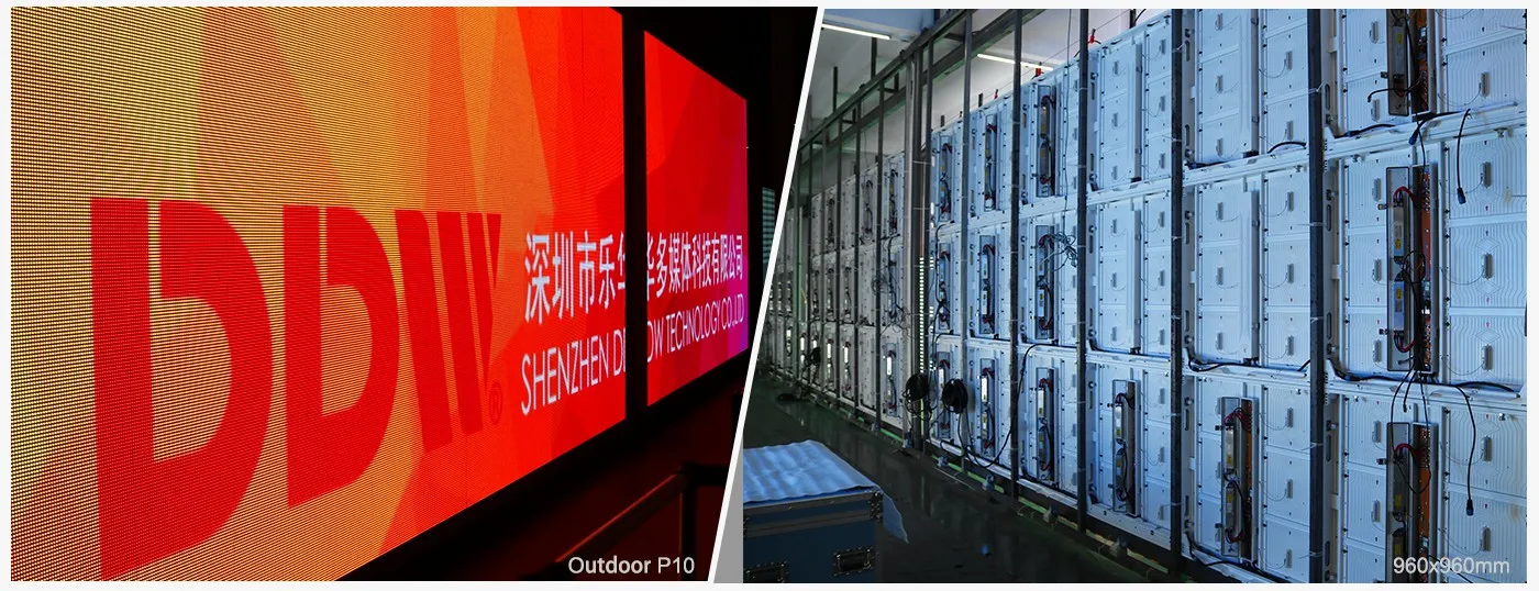 FA series Aluminum Outdoor LED screen