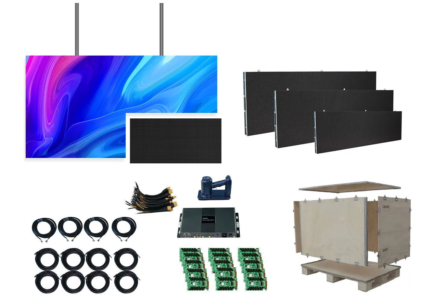 FU Series Ultra stretched ultra thin LED Screen