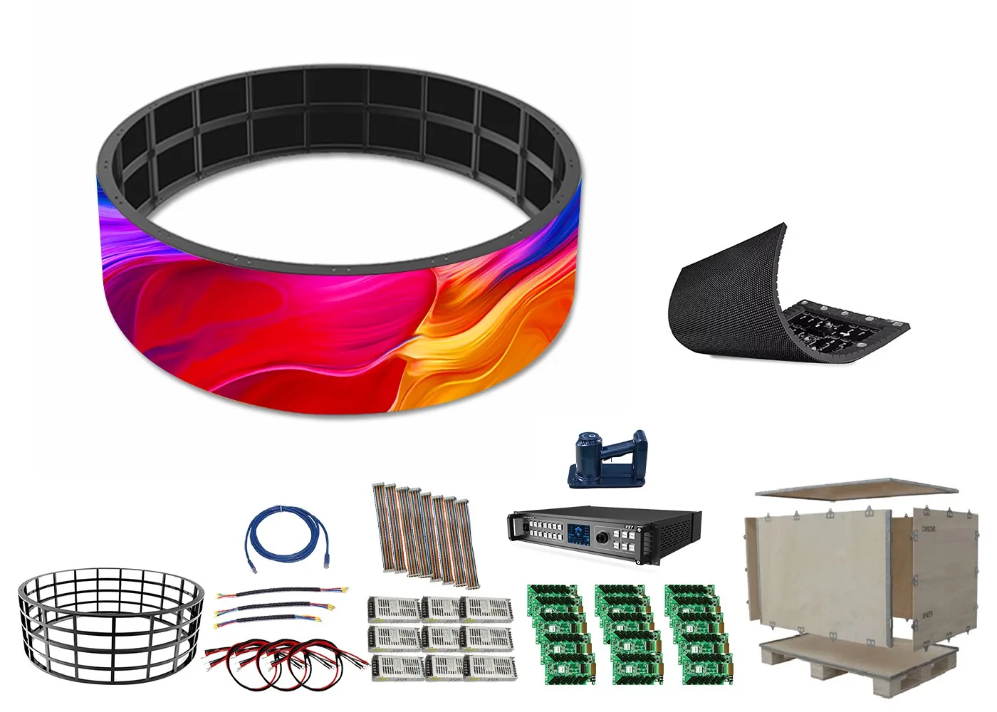 CL Series Circular LED screen