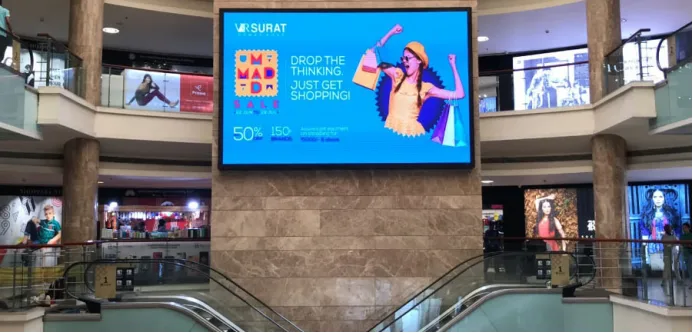 Indoor LED Screens for Shopping Malls