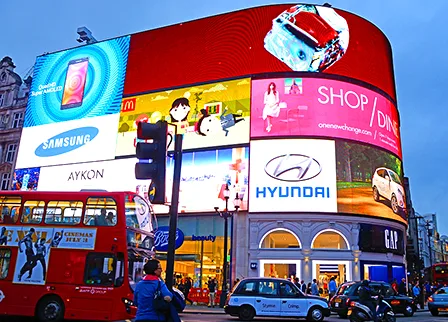 The 5 Most Common LED Displays in Shopping Malls