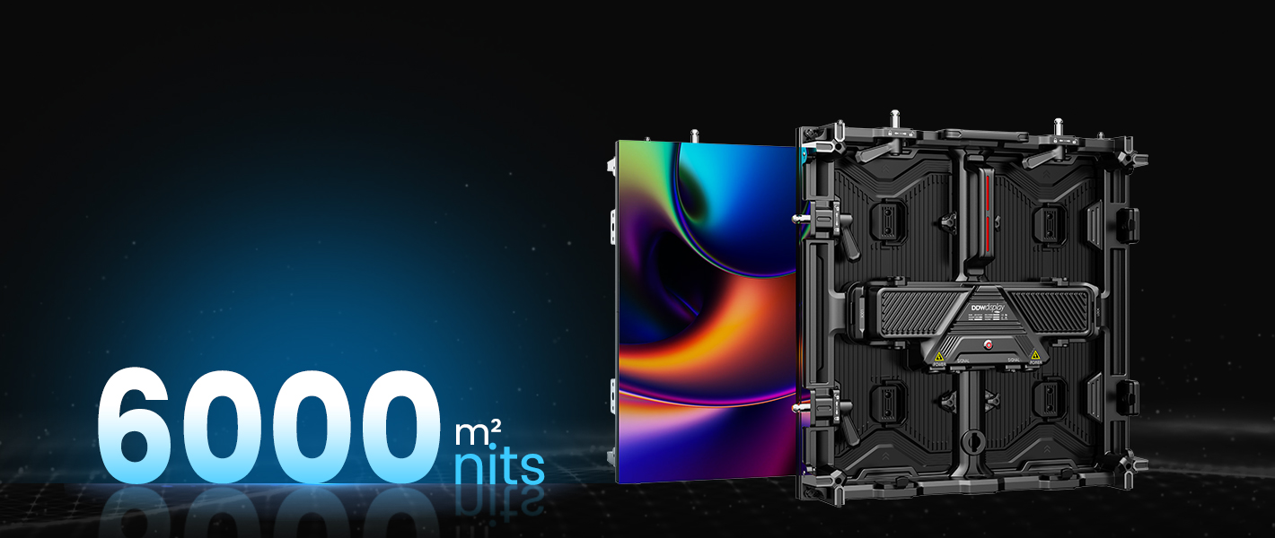 D Series high brightness rental LED display for outdoor stages