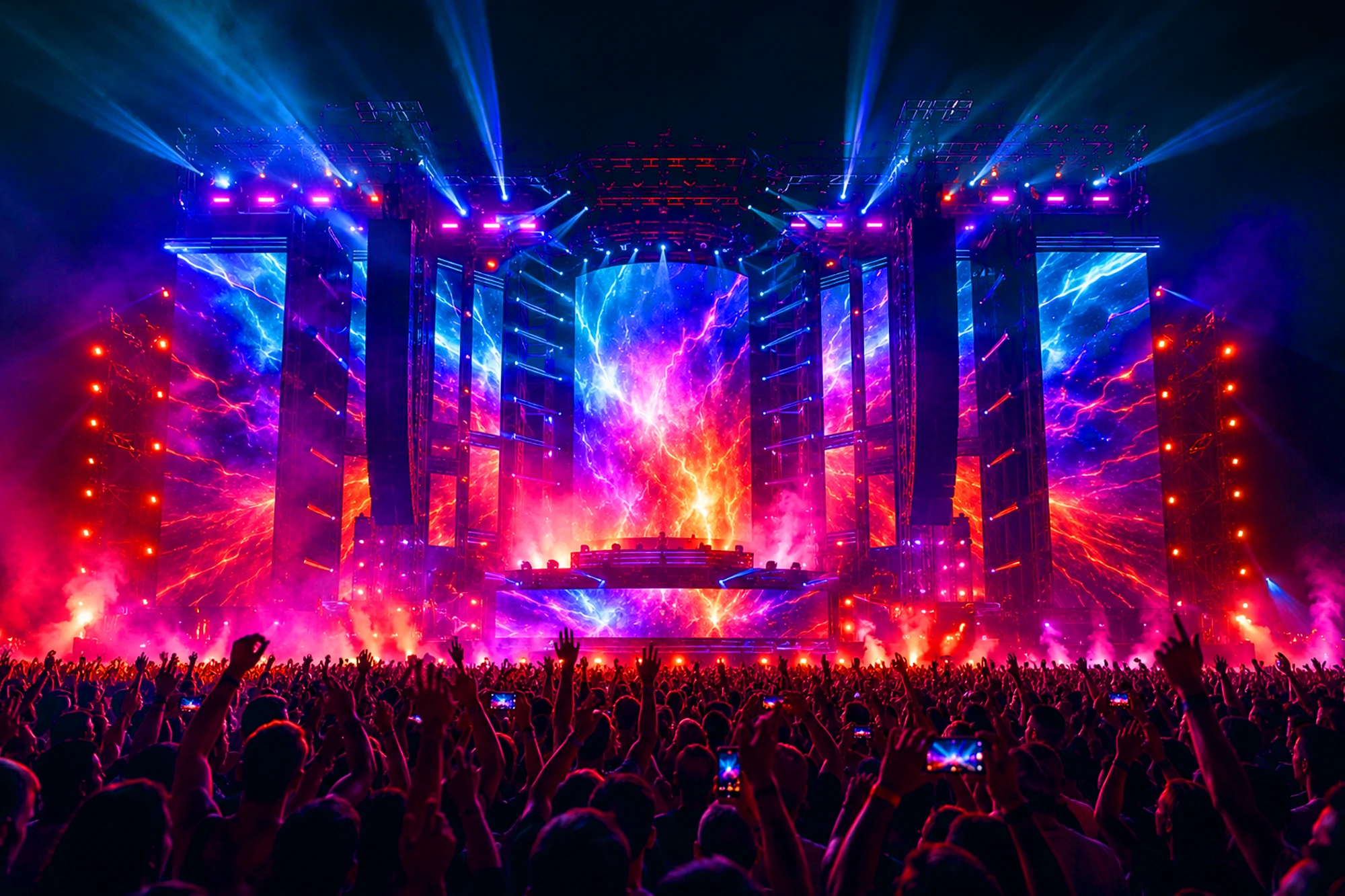 A Series rental LED display panel for stage and touring - display performance