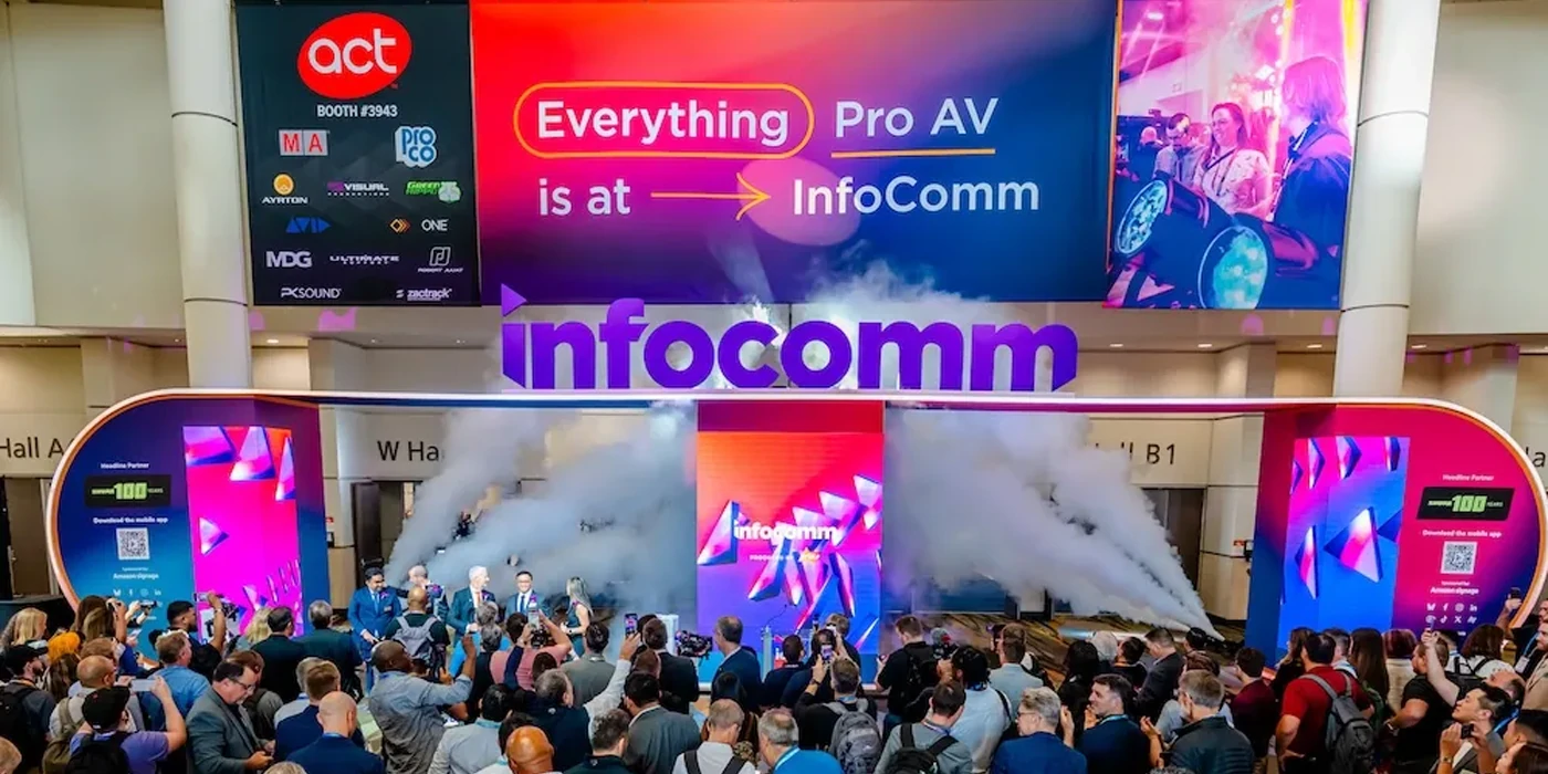 InfoComm 2026 professional AV show at Las Vegas Convention Center