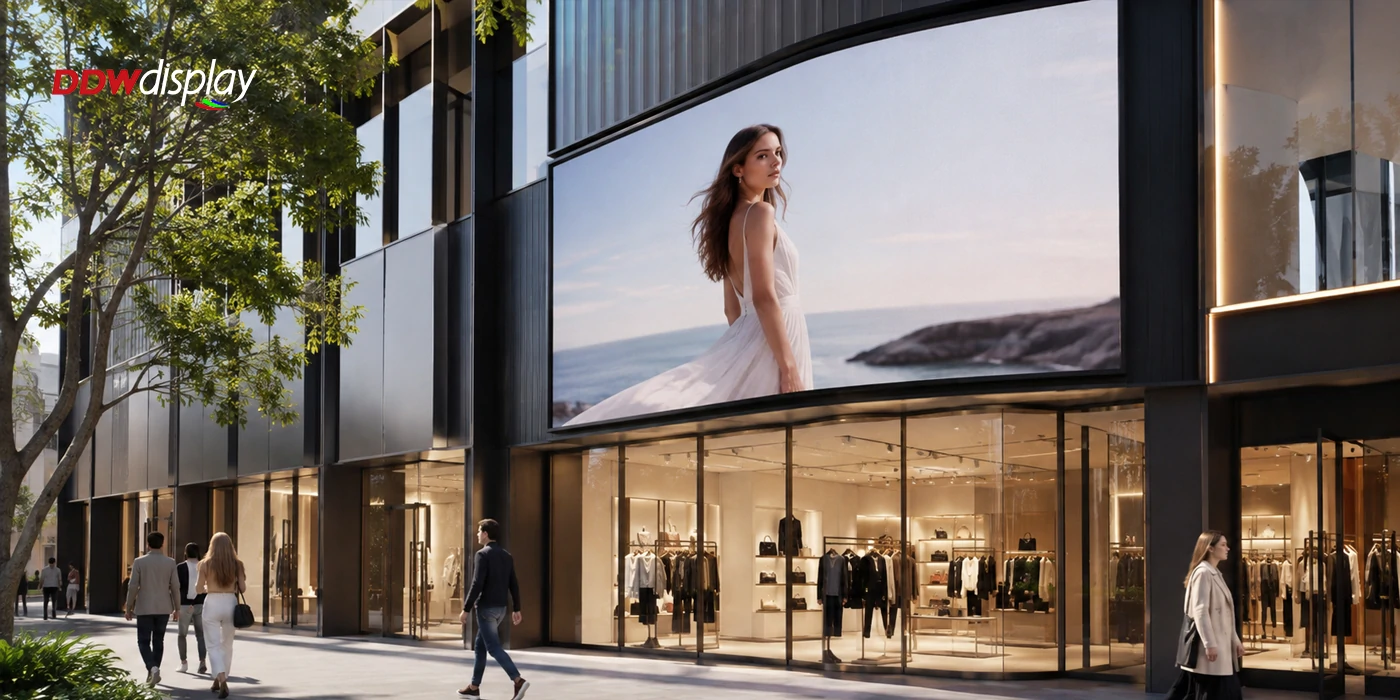 retail and commercial LED display for digital signage applications