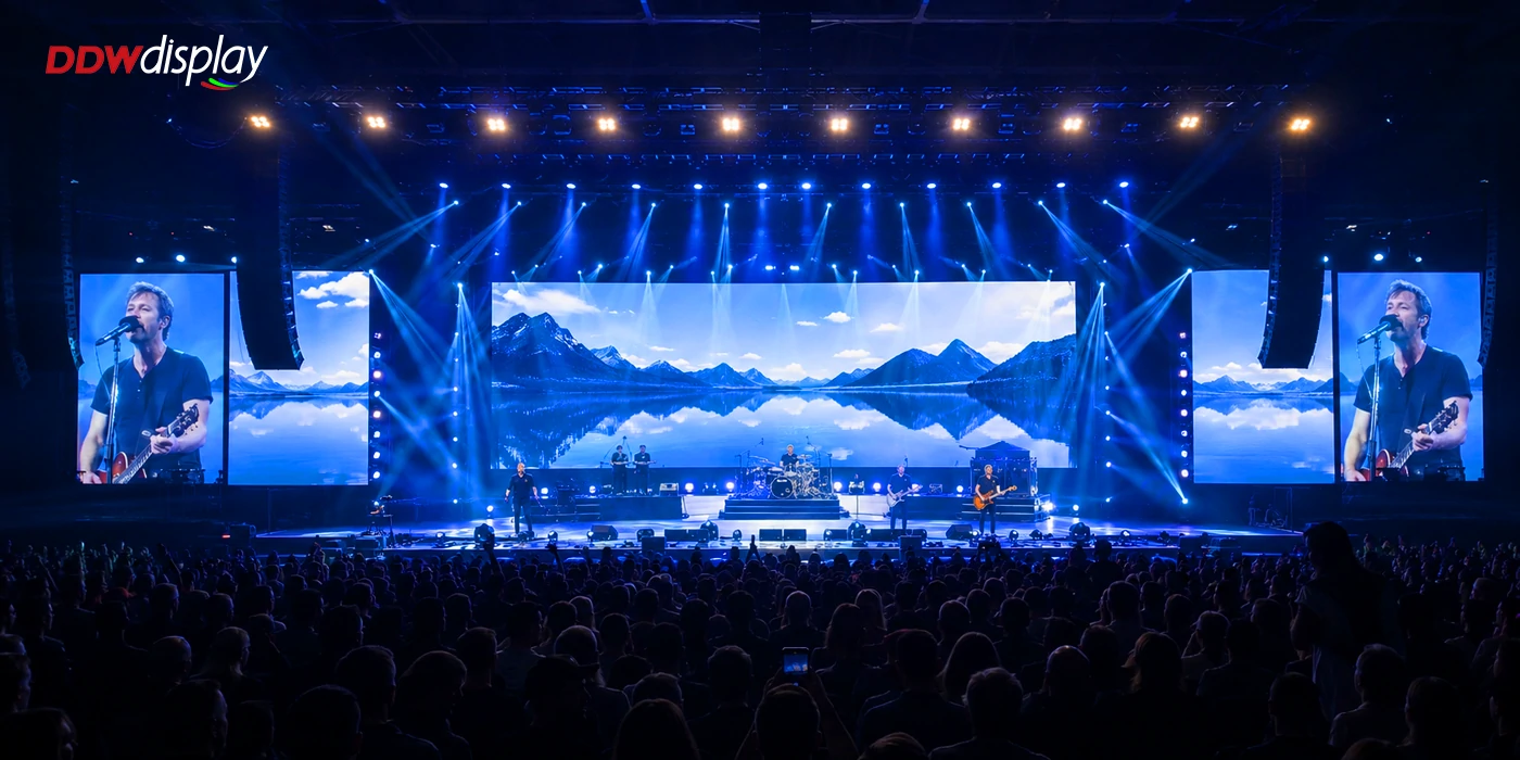 rental LED display for professional live event and stage production
