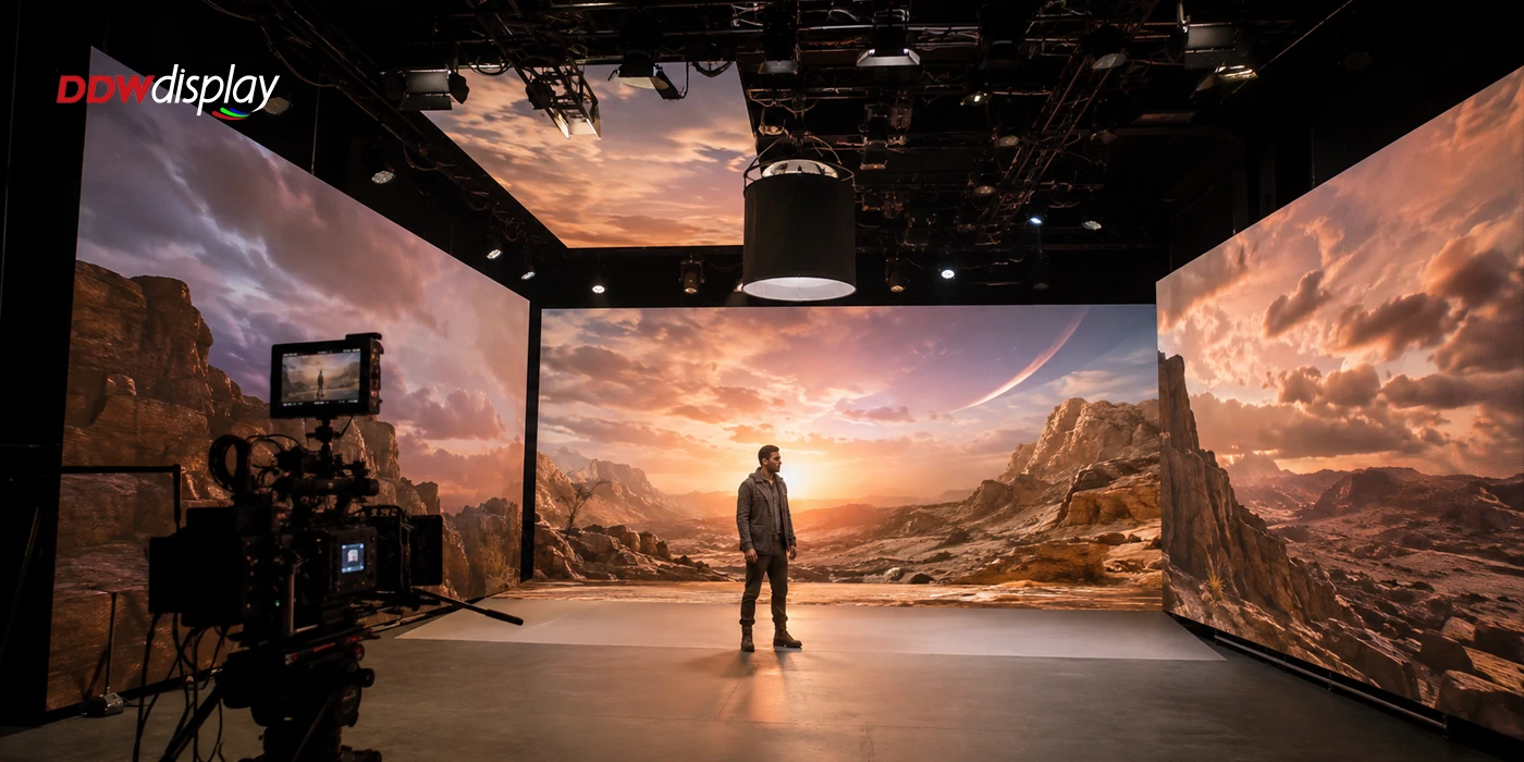 ORBIT XR LED display for XR virtual production and broadcast studio
