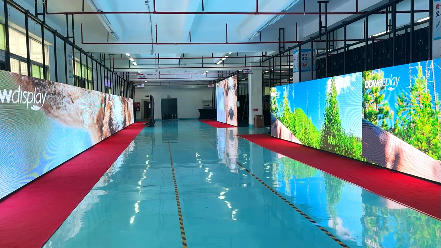 Steven Cheung Founder and CEO of DDWDisplay with LUXIS outdoor LED display