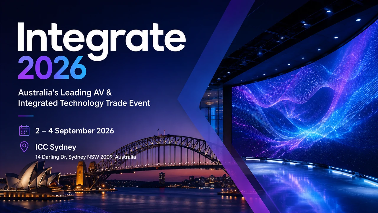 Integrate 2026 Sydney professional AV and LED display technology event