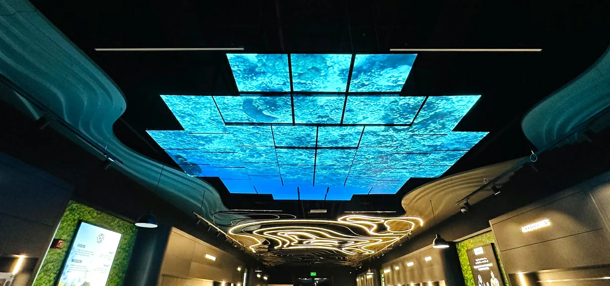 P1.95 FU Series GOB LED Display – UAE View 4 P1.95 FU Series GOB LED display in the UAE - view 4