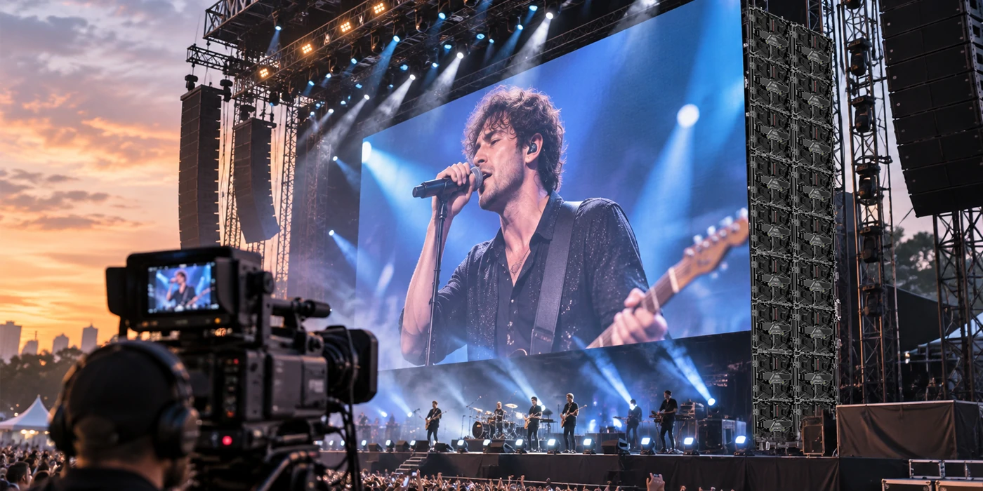 D Series 7680Hz rental LED display for professional camera filming