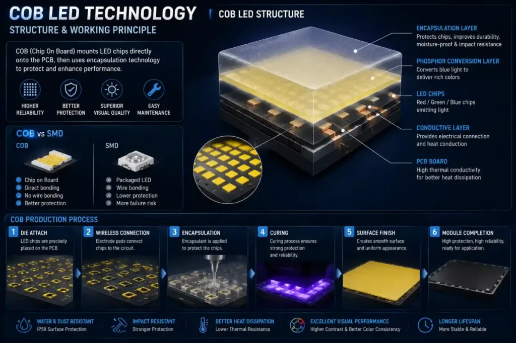 COB LED display technology – COB Technology