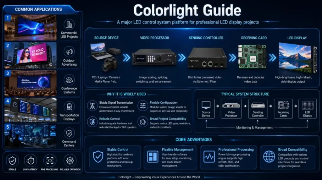 Colorlight LED control system – Colorlight Guide
