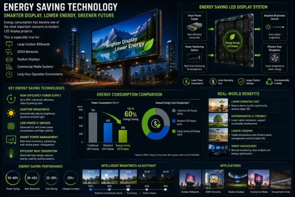 Energy-saving LED display technology – Energy Saving Technology