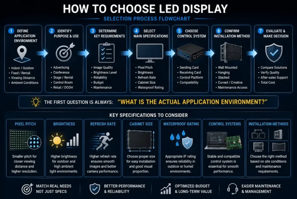 LED display buying guide –