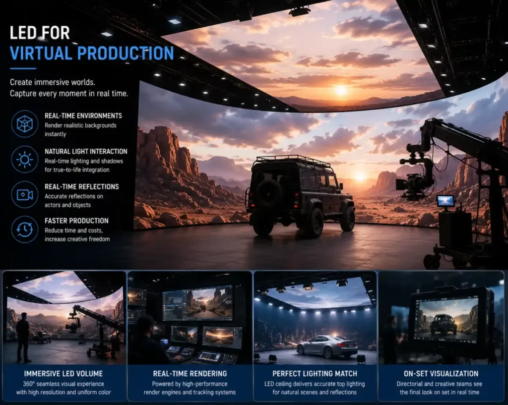 LED walls for virtual production – LED for Virtual Production