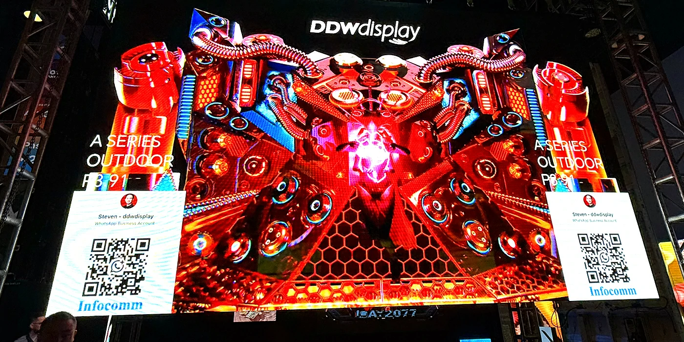 DDW rental LED display technologies at InfoComm America Latina 2026