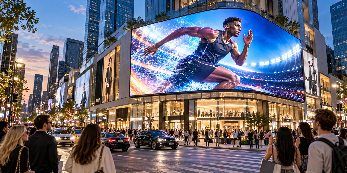 FA Series high refresh outdoor digital signage LED screen